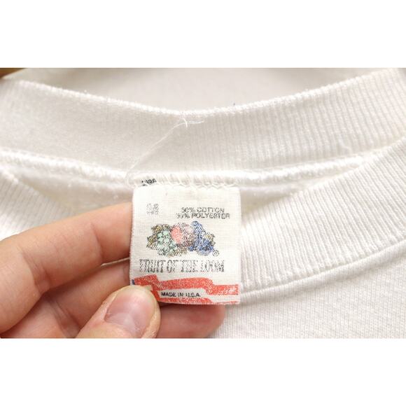 Vintage Chocolate Lab Labrador Retriever Dog Sweatshirt Medium - Picture 3 of 7